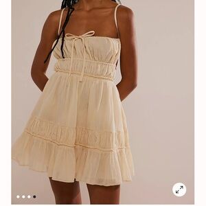 Free People Taking Sides Mini- Small, Yellow